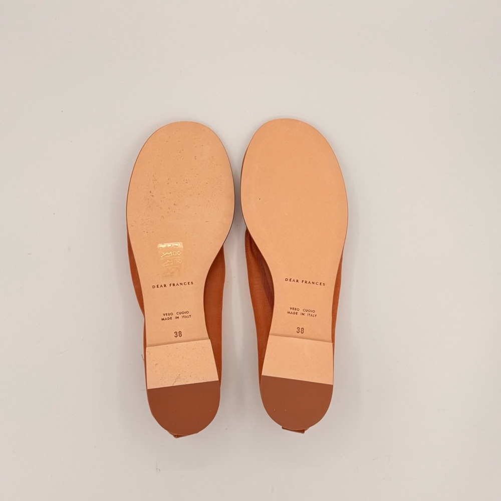 Dear Frances Tan Mesh Ballet Flat - Picture 8 of 9